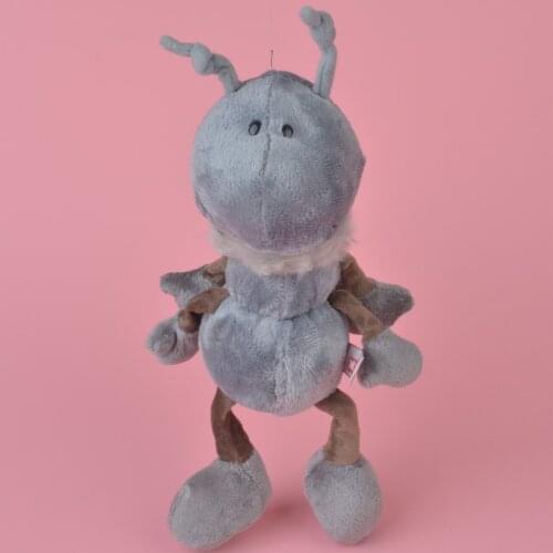 25cm-30cm Grey color Ant Stuffed Plush Toy Cute Baby/ Kids Gift, Plush Doll Free Shipping