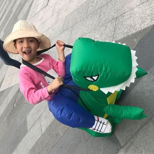 Halloween Cosplay costumes Kindergarten parent-child activities show props dinosaur mount animal clothes explosion