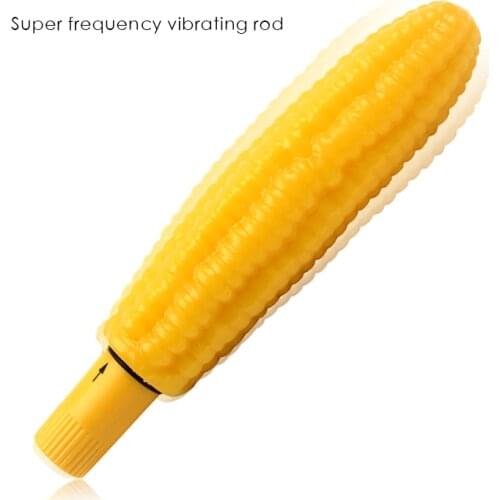 Corn Type Real Dildo Feeling Erotic Sex Toys for Woman G-spot Stimulation Massage Strong Vibration Corn Vibrator Adult Product