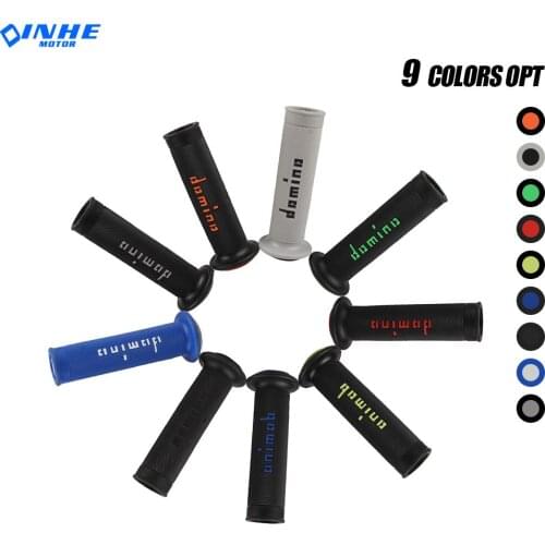 Soft Rubber Universal Motorcycle Handle Grips Scooter Handle Racing Parts Suitable For KTM Domino Husqvarna Handlebar 22MM 24MM