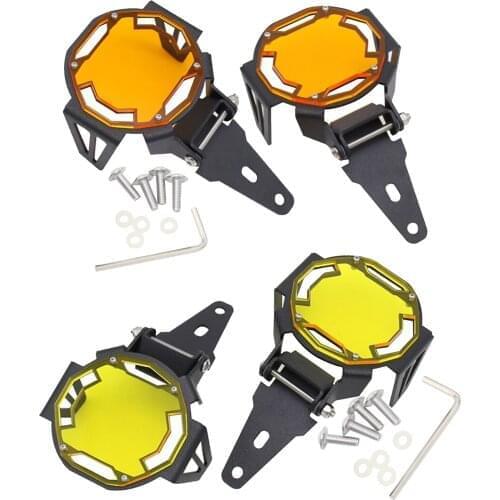 New 2 Pack Fog Light Guard Lamp Cover for BMW R1200GS F800GS R1250GS F850GS