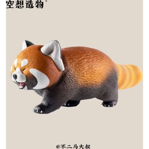 Genuine Happy Red Panda First Generation Utopia Cat Bell No.2 Uncle Ma Hand Computer Desktop Decoration Doll