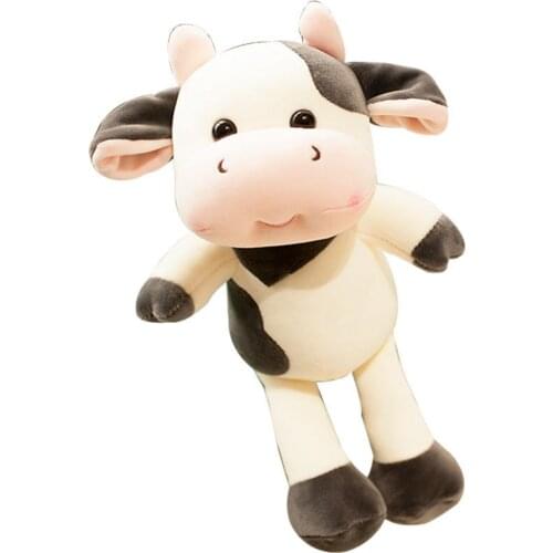 32CM Auspicious cow stuffed stuffed toy, doll Christmas and New Year gift