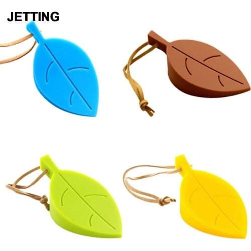 Silicone Leaves Finger Door Stopper Holder Children Kids Safety Home Accessories Door Stopper