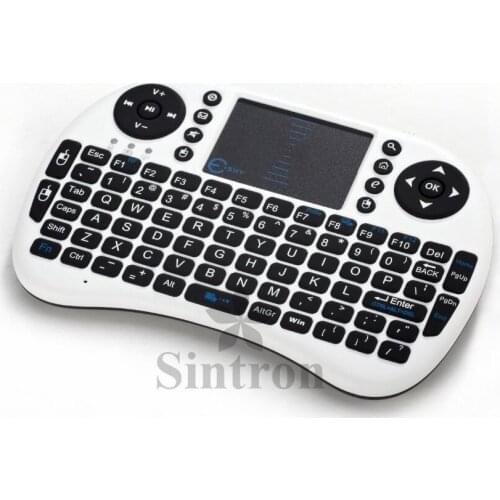 [Sintron] Free shipping!! Mini i8 Wireless Rechargeable Keyboard Touchpad Fly Air Mouse for Raspberry Pi,Android TV Box,PC,NB