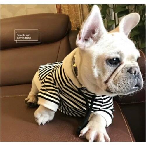 Cute Dog Hoodie Autumn Winter Pet Matching Clothes Cotton Puppy Coat Doggie Sweatshirt Parent-Child Wear Clothing For Bulldog