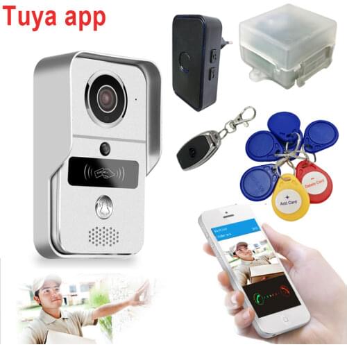 Smart Doorbell Wifi Video Intercom HD Camera Android/IOS Phone Motion Sensor Alarm Night Vision Home Office Wireless Gate opener
