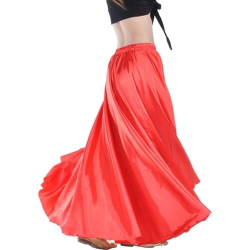 2018 Wholesale Chiffon Belly Dance Skirt for Women Cheap Belly Dancing Costume Gypsy Skirts on Sale
