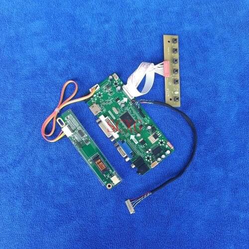 1024*768 LCD panel 1CCFL Fit HSD150PX11/HT15X33/TX38D85VC1CAB HDMI-compatible DVI VGA Kit 20-Pin LVDS M.NT68676 controller board