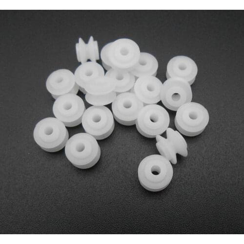 20PCS X New 7MM 2A Plastic Pulley Gear Model Motor Wheels dia.7mm Shaft axle hole dia.2mm 1.95MM 72A 7MMX5MM 7MM2A *FD168