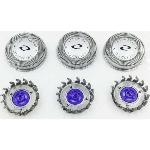 3pcs Replacement Shaver Head for philips HQ46 HQ481 HS190 HQ801 HQ802 HQ5426 HQ5430 PQ208 PQ218PQ202 PQ222 HQ6990 HQ48 HQ5866