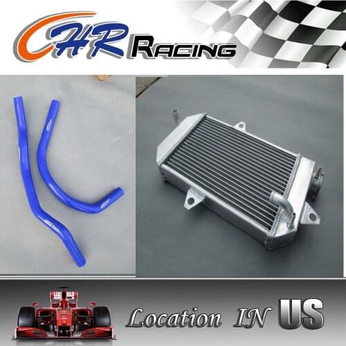 FOR Yamaha ATV BANSHEE YFZ350 YFZ 350 1987-2006 aluminum radiator+silicone hose