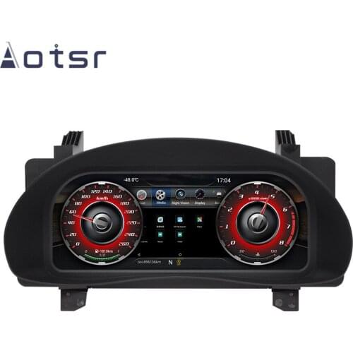 Android 9.0 For Toyota Corolla 2014 2015 2016 2017 Full LCD instrument Dashboard panel assembly car navigation Multimedia Player