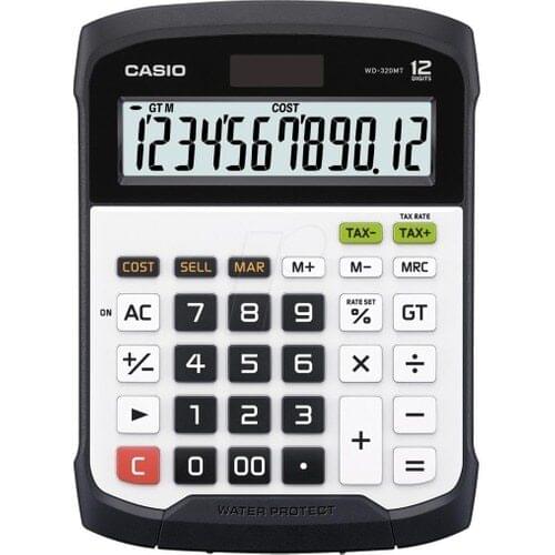 Casio Wd-320Mt Desk Type 12 Digit Calculator