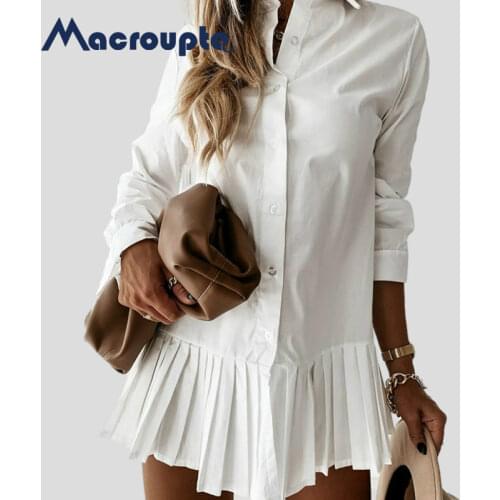Модные платья-рубашки Macroupta China At AliExpress