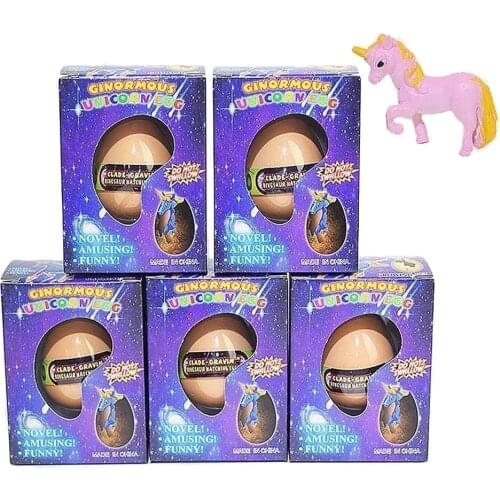 Cute Magic Hatching Growing Dinosaur Eggs Add Water Growing Dinosaur Novelty Gag Toys For Child Kids Educational Toys Gifts