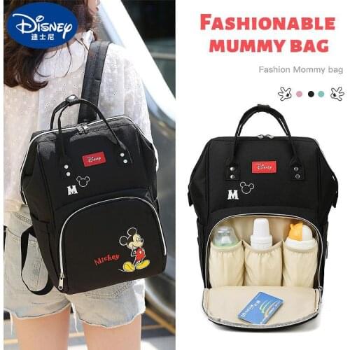 Disney Diaper Mummy Baby Bag Backpack Multi-function Large Capacity Maternal And Child Bag Pregnant Women 2021 New Year Gift