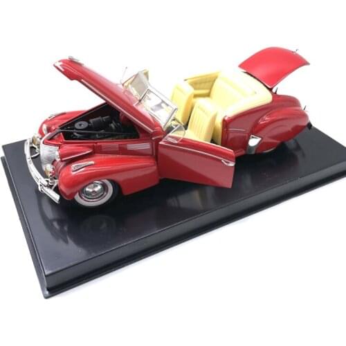Diecast Model Cars 1/32 Scale Signature1940 Simulation Alloy Vintage Car Gift Static Decoration Adult Collection Kids for Toys