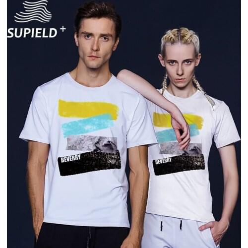 Supield Men Hydrophobic antifouling T-shirt Summer thin Quick dry Round neck water proof T-shirts for xiaomi youpin