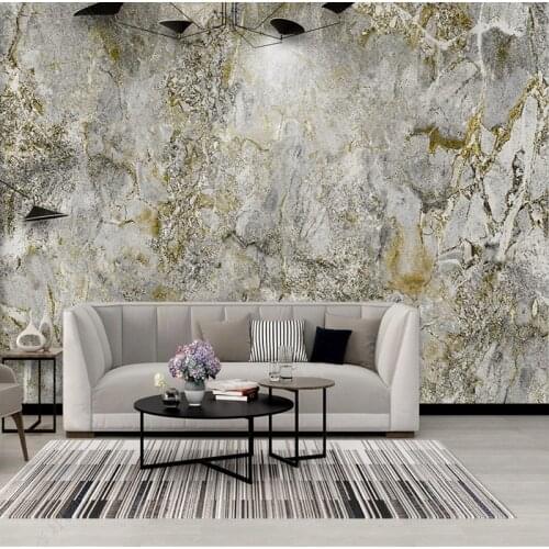 Custom Any Size Mural Wallpaper European Style Abstract Art Marble Wall Painting Living Room TV Sofa Bedroom Papel De Parede 3 D