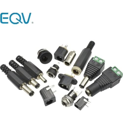 DC Power Jack Socket Connector 5.5*2.1MM 0.7 2.0 MM DC-005 DC-002 DC-012 DC-017 DC-022 DC-022B DC-025 DC-083 DC-098 DC-099 DC005