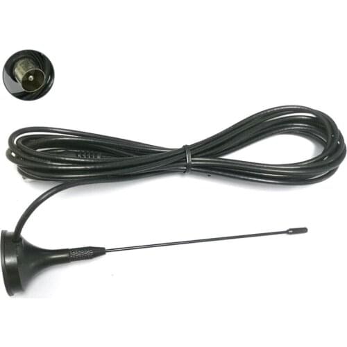 Brand New 174-230MHz 5dbi DVB-T antenna Suction Antenna Magnetic base 1.5m extension cable TV aerial