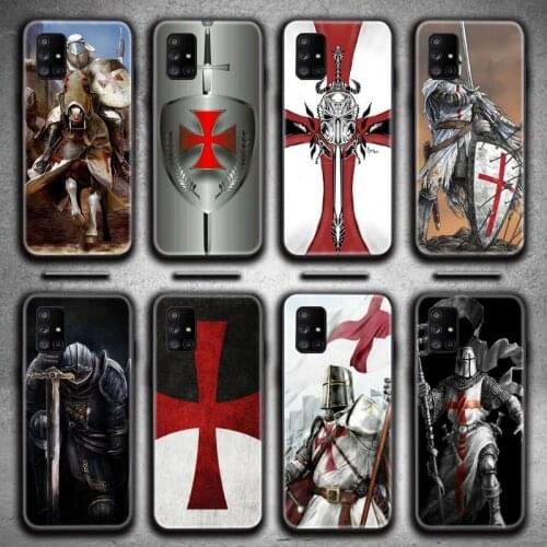 Templar Knight Phone Case For Samsung Galaxy A21S A01 A11 A31 A81 A10 A20E A30 A40 A50 A70 A80 A71 A51