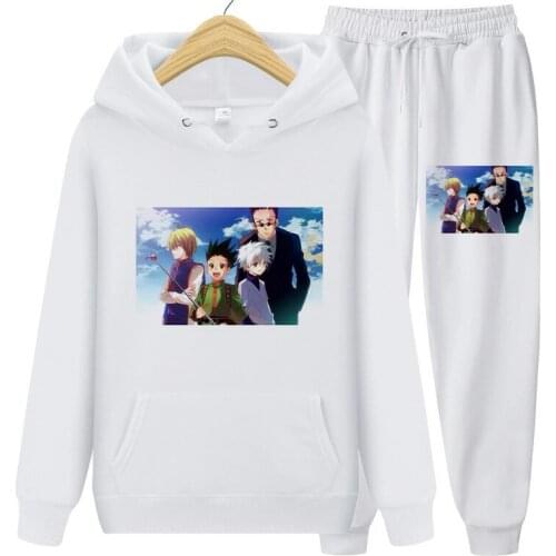 Hunter X Hunter Sweatshirts Streetwear for Women/men Japanese Anime Funny Killua Eyes Killua HxH Hoodies 2021 Winter Japan Style