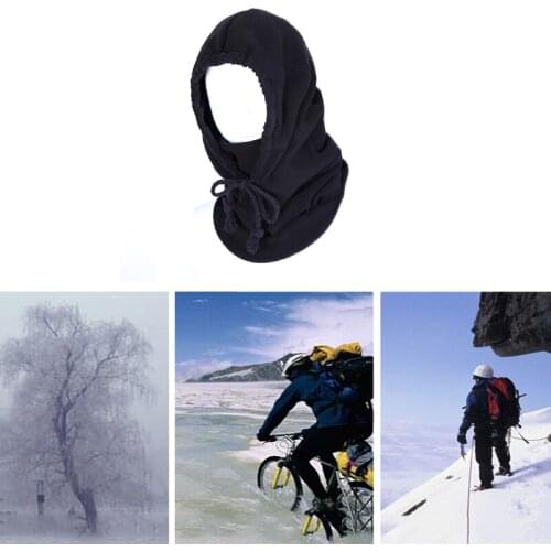 Hiking camping warm Winter windproof hiking fleece tactical hat balaclava facial hat ski bike motorcycle neck warm helmet cap