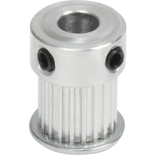 Uxcell Aluminum MXL 4mm Bore 7mm Belt Timing Idler Pulley Synchronous Wheel MXL20 6.35mm Bore