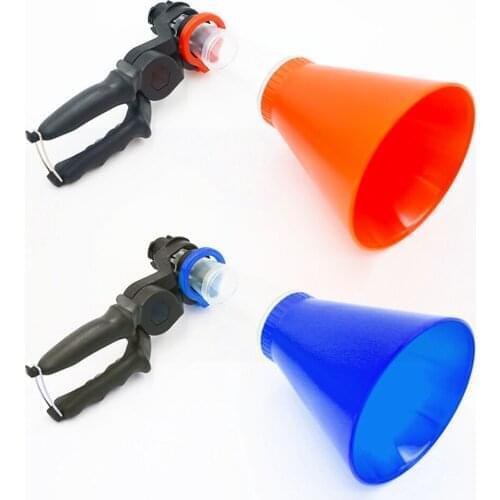 Red Blue Car Truck Non-leak Engine Oil Funnel Adjustable Fixed Bracket Filling Spout Pour Tool Kit Auto Accessories