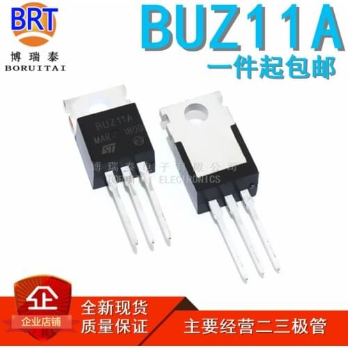 10PCs/Lot Buz11a TO-220 Buz11 MOS Field Effect Transistor 50v33a N Channel Spot