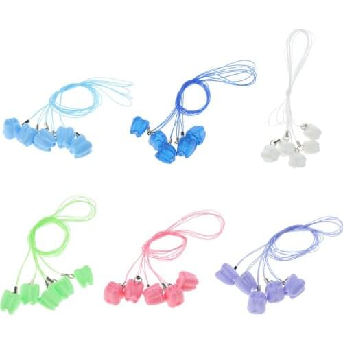 5 Pieces Children Baby Mini Cute Tooth Saver Box Necklace With String Gift Teeth Organizer Kids Keepsake, 1.5 x 1.5 x 1.8cm