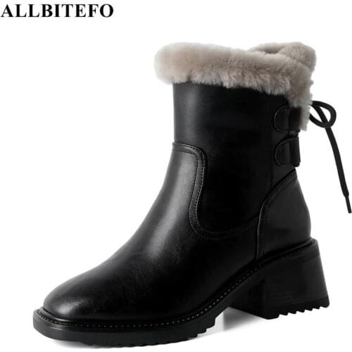 Allbitefo Women's Winter Boots