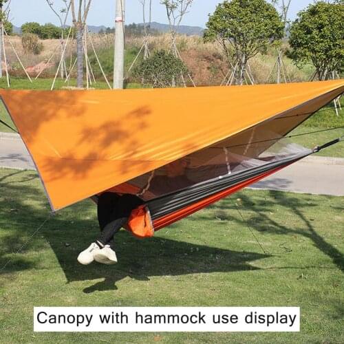 Car Tent Sunshade Canopy Outdoor Waterproof Windproof Durable Oxford Silver Coated Cloth Awning 320*250cm Drop Shipping Hot 2021