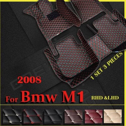 Car floor mats for BMW M1 2008 Custom auto foot Pads automobile carpet cover