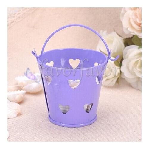 FREE SHIPPING! 30PCS Party Supplies Heart Tin Pails Heart Mini Tins Favors Party Supplies Candy Tin Bucket Event Decor Ideas
