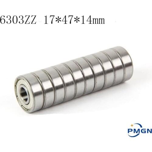 PMGN 6303ZZ bearing 6303 2RS 80303 6303-ZZ Deep Groove ball bearing 17*47*14mm