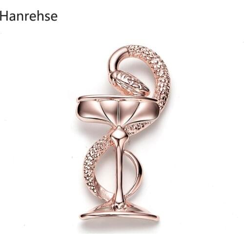 Bowl of Hygieia Cute Pin Badge Medical Gift Doctor Nurse Pin Accessories Gold Silver Color Fashion Jewelry Brooches Women