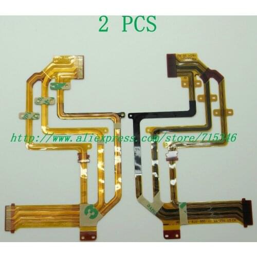 2PCS/"FP-537" LCD Flex Cable For SONY HDR - SR5E SR7E SR8E DVD406 DVD506 DVD408 DVD508 DVD808 DVD908 UX3 UX5 Video Camera