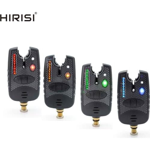 Single Fishing Alarm Bite Indicator with 8 LED for Carp Fishing Pack of 4