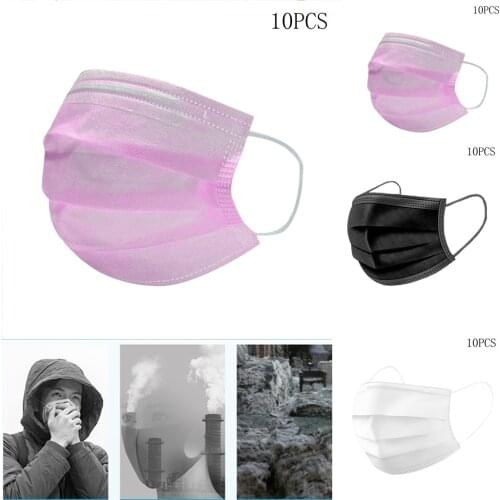 Adult Fashion Mask Winter Printed Masks Disposable Mask Unisex Protection Fabric Dust Mouth Mask Comfort Masks Mascarillas