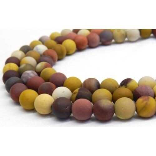 Mookaite Matte Beads 6mm,8mm 10mm 12mm Matte Frosted Beads,Mookite Earthy Beads, Earth Tones,Gem stone Loose Beads string 15.5"
