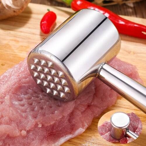 Stainless steel household kitchen Beating meat hammer Stainless Steel Steak Loose Meat Hammer stainless steel
