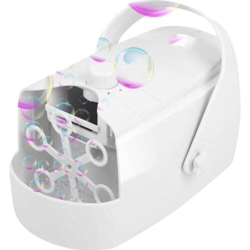 220V power or electric stage wedding outdoors with fully automatic childrens toy bubble machine