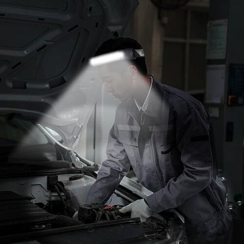 Battery Powerful Cob Led Strip Headlamp Outdoor Multifunctional 5w Cob Led Headlight Bulb Portable Adjustable For Camping