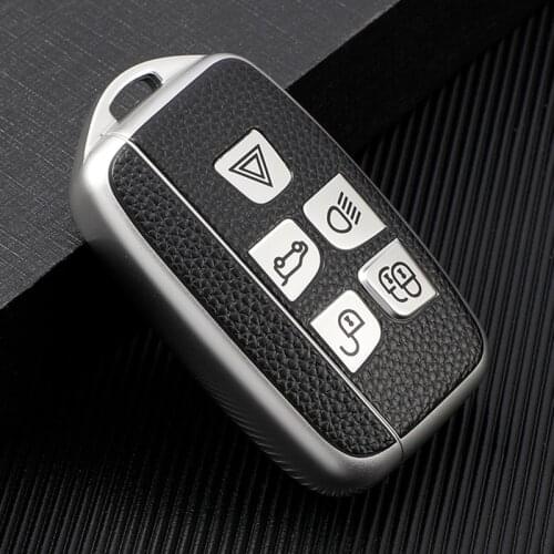 Soft TPU Car Key Case For Land Rover Range Rover Sport A9 Discovery 2 3 4 Sport For Jaguar XF A8 A9 X8 XE XF XFL Remote Cover