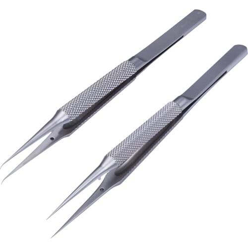 Jump Line Tweezers Clip 0.02mm Fly Line Ultra Precision Titanium Alloy Tweezers for iPhone Motherboard Repair Tools