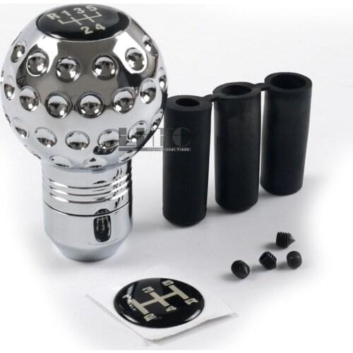 Set Gear Transmission Shift Knob Golf Ball Chrome Custom For V W Je-tta GLI Golf G-TI 4 MK4 MKIV 337 20 25 Years Anniversary