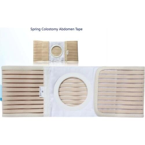 S/M/L/XXLOstomy Abdominal Belt Brace waist support wear on the abdominal stoma to fix bag prevent parastomal hernia back brace